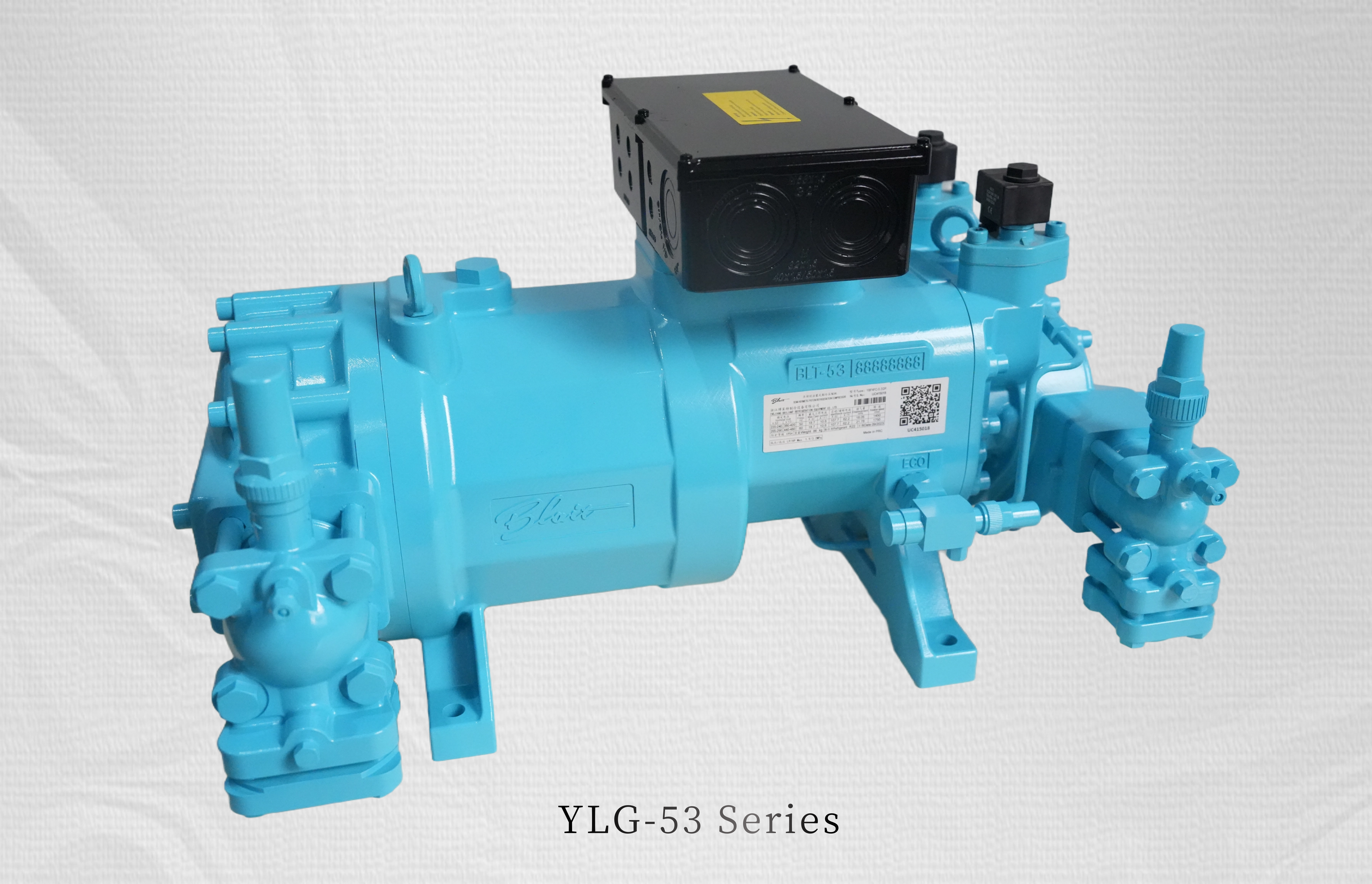 2024 China Refrigeration Expo: Zhejiang Blait Unveils New Product—YLG Permanent Magnet Variable Frequency Screw Refrigeration Compressor