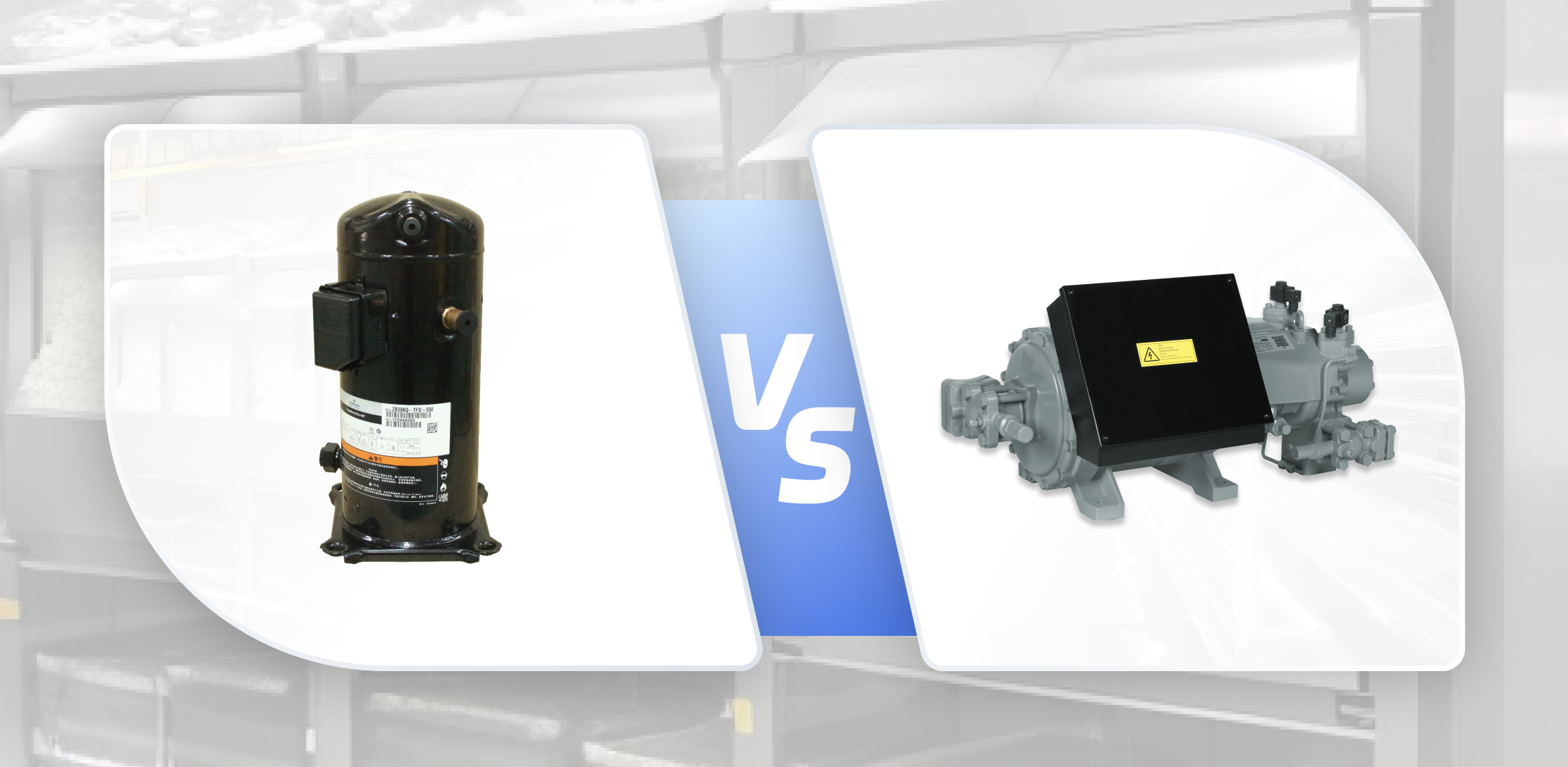 Which is better scroll compressor or screw compressor refrigeration?