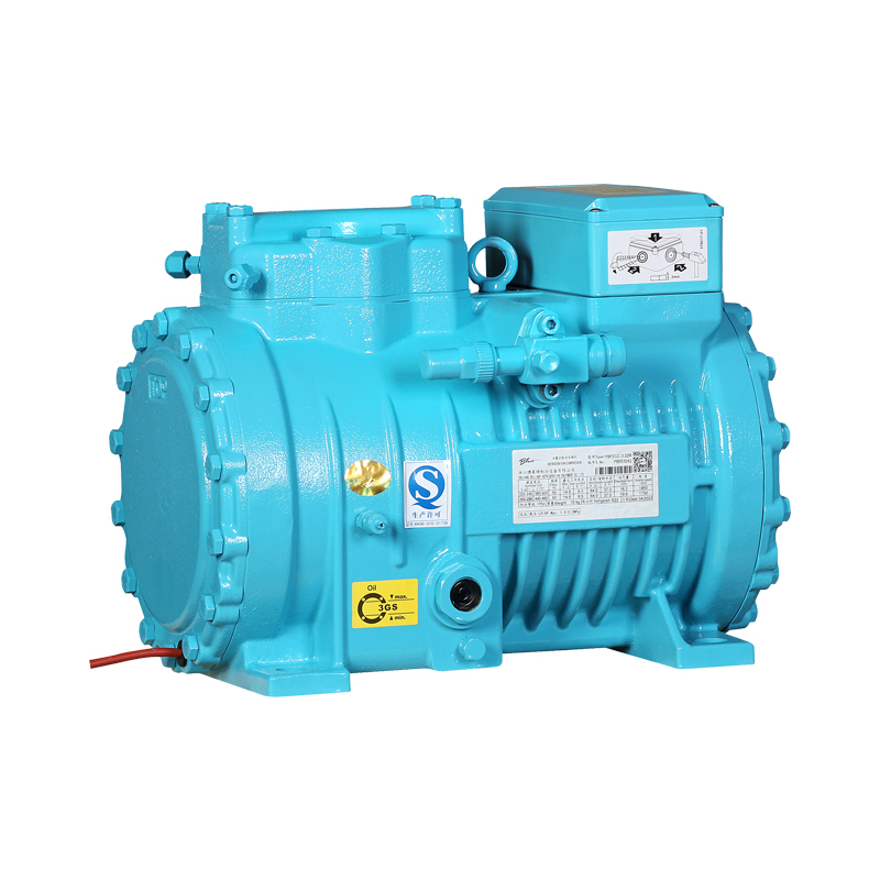 High Efficiency 5HP-30HP Two-Stage Refrigeration Compressor for Commercial Cooling Commercial Refrigeration Heat Exchange Parts