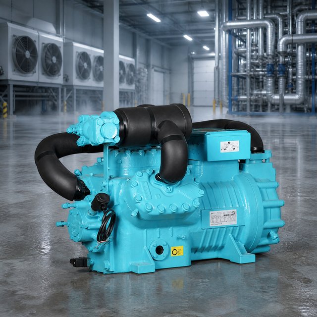 Low-Temp 30HP Two-Stage Refrigeration Compressor YBF6F-30.2DS