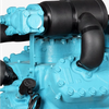 Low-Temp 30HP Two-Stage Refrigeration Compressor YBF6F-30.2DS