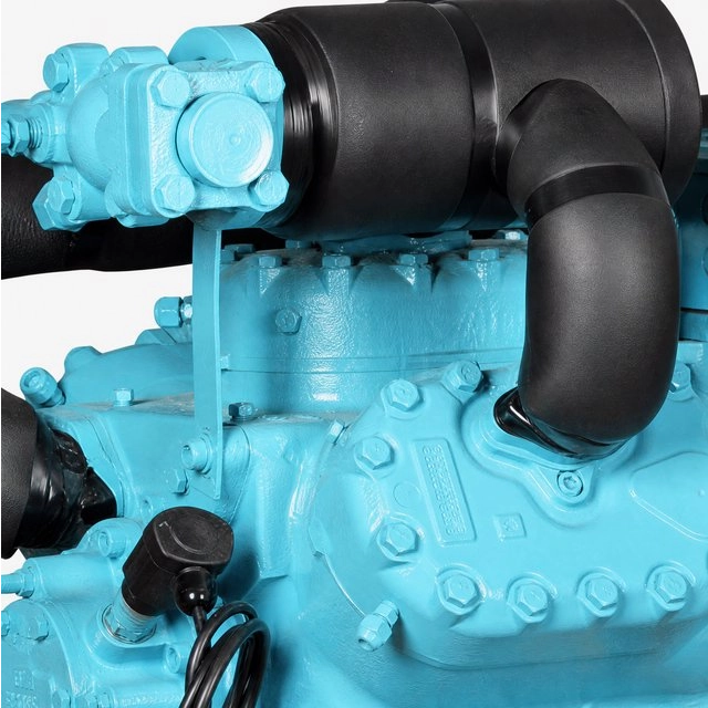 Low-Temp 30HP Two-Stage Refrigeration Compressor YBF6F-30.2DS