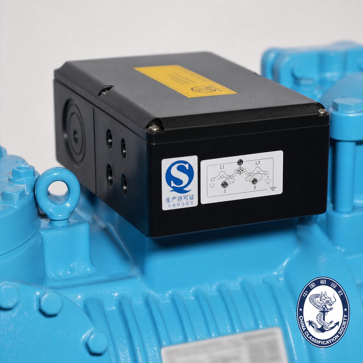 T-Series 6-Cylinder Piston Compressor for Marine Equipment