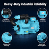 Low-Temp 30HP Two-Stage Refrigeration Compressor YBF6F-30.2DS