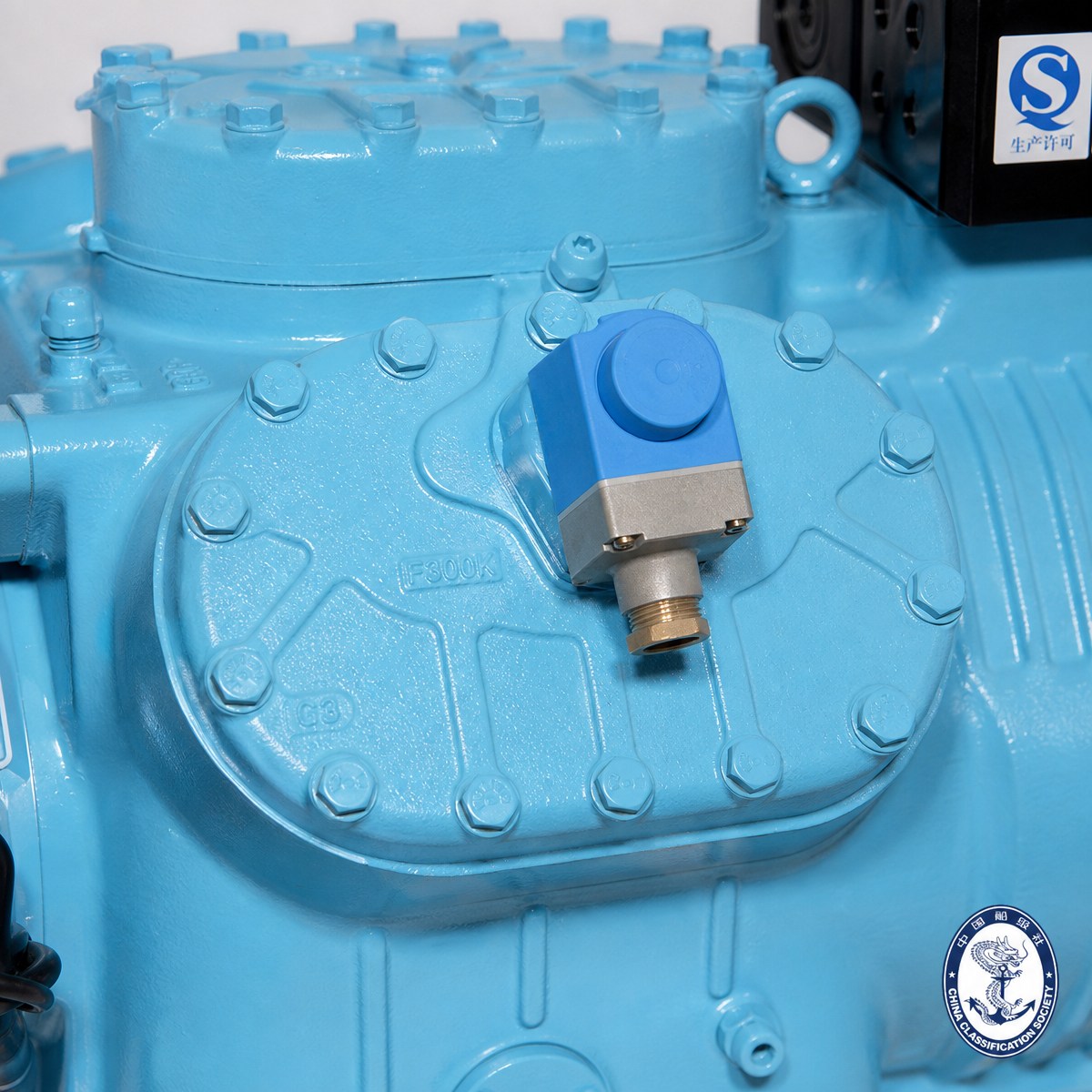 T-Series 6-Cylinder Piston Compressor for Marine Equipment