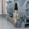 Rotalock Valve Steel Shut Off Valve for Refrigeration Compressor Condensing Unit Cold Storage OEM Factory Supply